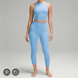 Lululemon Aero Blue Align crop 23”Leggings new with tags
